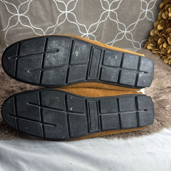 (S5) Giorgio Brutini Tan Suede Moccasin Toe Shoes, Size 12M main image 5